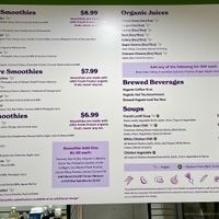 Clearly labeled vegan items  at Rollin' Oats Market and Cafe in St Petersburg