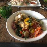 Rice Bowl: Mon Com with tofu and veg
Fresh Mint Tea at Pho - Ealing in West London