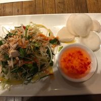 Green Papaya Salad with This isn’t Chicken at Pho - Ealing in West London