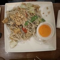 Stir fry noodles with mushrooms & tofu  at Pho - Ealing in West London