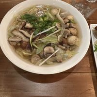 Three mushrooms soup   at Pho - Ealing in West London