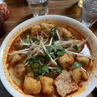 Gf hot & spicy tofu pho  at Pho - Islington in North London