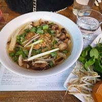 veggie 3 mushroom pho at Pho in Leicester