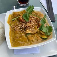 Tofu peanut curry  at Pho in Manchester