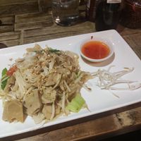 Chicken noodles at Pho in Manchester