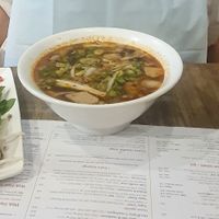 Vietnamese noodle soup at Pho in Manchester