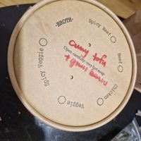 Detailed on the lid at Pho in Manchester