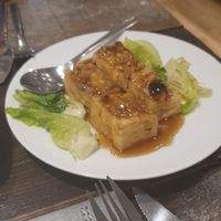 Taster menu: steamed stuffed tofu at Ruyi Vegetarian House  in Manchester