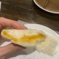 Vegan Custard Bao!  at Ruyi Vegetarian House  in Manchester
