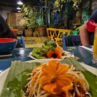 Entradas vegetarianas muito bem elaboradas at Thai Brasil in Paraty