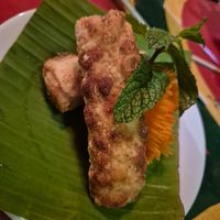 Spring rolls at Thai Brasil in Paraty