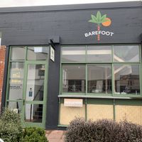Outside  at Barefoot Eatery in Christchurch