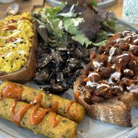 The Big Breakfast  at Barefoot Eatery in Christchurch