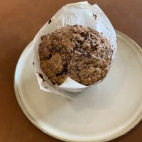 Chocolate Muffin  at Barefoot Eatery in Christchurch