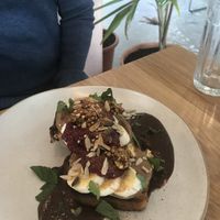 Sweet toast at Barefoot Eatery in Christchurch