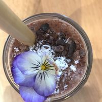 Choc Nut Smoothie at Barefoot Eatery in Christchurch
