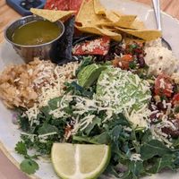 Salade taco libre at Colibri in Quebec
