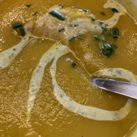 Potage de courge  at Colibri in Quebec