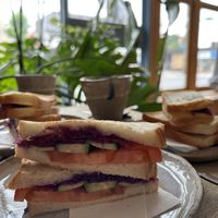 Veggie Sandwich   at ANY B&B + Coffee in Nara