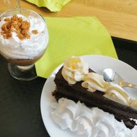 Mousse au chocolat avec speculoos at Gopal - temporarily closed in Tours