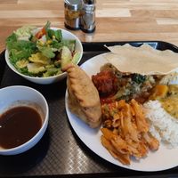 Generous servings 👌 at Gopal - temporarily closed in Tours