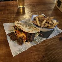 Vegan lamb gyro   at The Head of Steam in Leeds