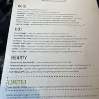 Menú 8/25/24 (changes daily)  at Handle in Park City
