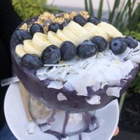 Blueberry Fields smoothie bowl  at Nice Sprout in Houston