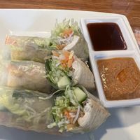 Basic summer roll  at Thai House in Santee