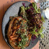 Bruschetta vegan   at La Chèvre et Le Chou in Sarlat-la-caneda