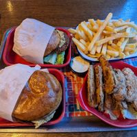 Vegan food at Glut at GLUT in Oxford