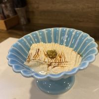 Tofu with wasabi   at Fujifuku in Tokyo