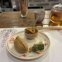 More delicious appetizers 💚  at Fujifuku in Tokyo