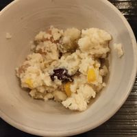 Cold potato salad at Fujifuku in Tokyo