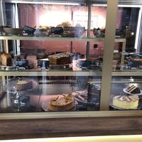 Half of the pastry is vegan!  at Unternehmen Mitte in Basel