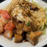 Buffet Plate   at Sweet Veggie in El Monte