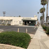 Outdoor seating  at EVE in Oceanside