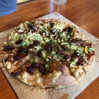 Vegeterranean, largest size (colossus)  at Pompeii Pizza in Palmerston North