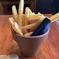 Seasoned fries  at Pompeii Pizza in Palmerston North