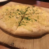 Vegan garlic cheesy bread  at Pompeii Pizza in Palmerston North