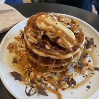 Vegan Peanut Pancakes   at heimathafen Wiesbaden in Wiesbaden