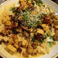 vegan curry at Multatuli in Ghent