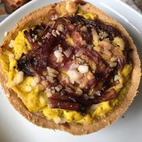 Greek-style Cheese & Balsamic Onion Quiche   at Gracious Grub in Skelmersdale