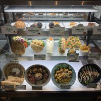 Dishes  at Falafel Brothers - Shibuya in Tokyo
