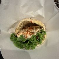 Full sandwich  at Falafel Brothers - Shibuya in Tokyo