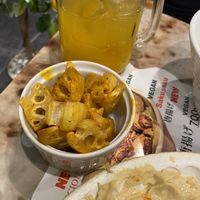 Fried lotus at Falafel Brothers - Shibuya in Tokyo