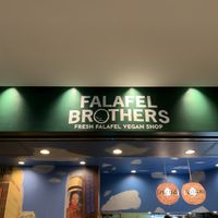 Shop front at Falafel Brothers - Shibuya in Tokyo