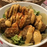 Fried chicken! at Falafel Brothers - Shibuya in Tokyo