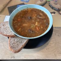 Vegan Irish Stew  at Plan B Boulderhalle in Jena