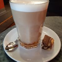 Chai mit Hafermilch at Café Immergrün in Jena